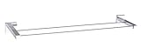 WENKO Power-Loc® Handtuchstange Duo San Remo - Befestigen ohne bohren, Doppelstange, Messing, 63 x 5 x 13 cm, C