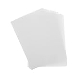 TEHAUX 50 Stück Transparentpapier Zeichenpapier Musterpapier zum Nähen Kalligraphiepapier druckerpapier A4-Übungsunterlagen Malerei Versorgung Multifunktion Zubehör Malmaterialien a3 Weiß