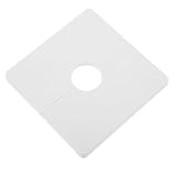 SHINEOFI Klempner-Abdeckplatten für Wände dekorativ Wand reserviertes Loch Wandverkleidung ac Wandlochabdeckung Klimaanlage Lochabdeckung Schlag auf Wandloch-Abdeckkappe PVC