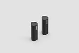 Sonos Roam - 2er Set schwarz | Wasserdichter WLAN & Bluetooth Lautsprecher mit Alexa Sprachsteuerung, Google Assistant und AirPlay 2