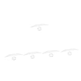 Ciieeo 5St Dichtungstuch für Klimaanlage klimaanlagen dichtmittel klimaanlage abdichtung Klimaanlage Dichtungsstoff window seal Fenster Dichtungsband Suite Zubehör Oxford-Stoff Weiß