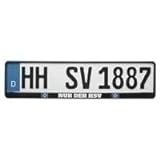 Hamburger SV Auto KFZ Kennzeichenhalter Kennzeichenverstärker HSV
