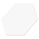 Plexiglas® Zuschnitt - Hexagon/Sechseck Farblos transparent - Basteln Deko 3-50cm, Größe:24cm, Pack mit:10 Stück