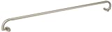 Amazon Basics Gardinenstange für Verdunkelungsvorhänge mit gebogener Stange - Ausziehbar von 71 bis 122 cm, Nick