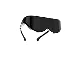 NeafP AR-Smart-Brille, leicht und tragbar, 3D-Smart-Videobrille mit HD-Riesenbildschirm, Live-Mobiltheater, Film, Spiel, Büro, Zuhause (tragbar und leicht) (Color : Black Color 64GB)