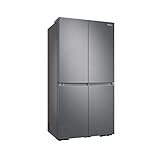 Samsung RF65A967FS9/EG French Door Kühlschrank, 183cm, 647ℓ, Innenliegendes Beverage Center mit Dual Water Dispenser und Ice Maker, Cool Select+ Zone, No Frost+, Frischwasseranschluss, Edelstahl Look