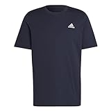 Adidas, Essentials Single Jersey Embroidered Small Logo, T-Shirt, Legendeninte, M, M