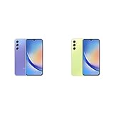 Samsung Galaxy A34 5G Smartphone Dual-SIM 8 GB / 256 GB Violet & Galaxy A34 A346B 5G EU 8/256GB, Android, Awesome L