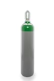 Argon 4.8 20 Liter Flasche/NEUE Gasflasche (Eigentumsflasche), gefüllt mit Argon 4.8 (Reinheit 99,9998%) / 10 Jahre TÜV ab Herstelldatum/EU Zulassung/PROFI-Schweißargon WIG,MIG - Globalimp