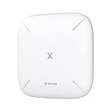 X-Sense Smart Home-Basisstation – Kompaktes Alarmsystem, erfordert 2,4-GHz-WLAN, mit 2-in-1-Taste für Stummschaltung/Paarung, Fernüberwachung und -Steuerung, Modell SBS50