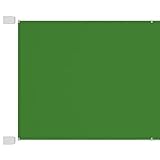 Senkrechtmarkise' Windschutz Garten, Terrassen Sonnenschutz, Sonnenschutz Garten, Privat Sphären Wand, Balkon Sichtschutz, Hellgrün 250x420 cm Oxford-Geweb