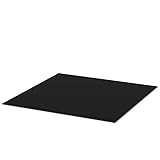 Aluverbundplatte DIBOND ® Zuschnitt in der Farbe Schwarz matt - Aluminium Platte Aluplatte (3 mm, 200 x 300 mm) - nach Maß/Wunschmaß mög
