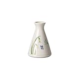 Villeroy und Boch Colourful Spring Vase, 12 x 13 cm, Porzellan, Weiß/B