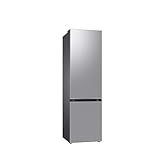 Samsung Kühl-Gefrier-Kombination, Kühlschrank mit Gefrierfach, 203 cm, 390 l Gesamtvolumen, 114 l Gefrierteil, AI Energy Mode, Edelstahl-Look, RL38C600CSA/EG