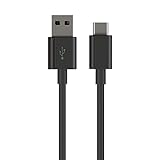 Verizon Lade- und Datenkabel USB A auf USB Typ C, 1,8 m, für Galaxy Book/S8/S8+, LG G6/V20/G5, ASUS ZenPad Z10, Google Pixel, Pixel XL/Moto Z Play/Z Force/Z Droid (rustfreie Verpackung)