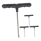 JUMPLAWN 4 Stück Trampolin-Federhaken Bausatz Trampolin kleines Trampolin Trampolin Basis Trampolin trampolinfedern Trampolin zubehör Trampolin-Werkzeug Ersatzteile für Trampolin Abs Black