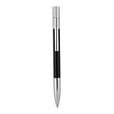 U Disk Pen, Ultrafeiner 2-in-1-U-Disk + -Kugelschreiber USB 2.0 Flash Dirve Pen, automatische Antiviren-Funktion, seismisch und feuchtigkeitsabweisend(32G schwarz)