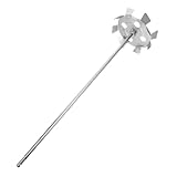 Gadpiparty Schlagbohrmaschinen-Mischkopf Betonmischer Motor Bohraufsatz Tülle Betonfarbe schlagbohrer impact drill Bohrer für Farbmischer professioneller Schlammmischer Galvanisiertes E