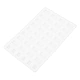 Veemoon Miniaturziegel Form Wiederverwendbare DIY Form für Miniaturblockbau und Leicht zu Reinigen für Garten und Puppenhausprojek