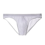 Herren Slips Low Rise Reizvoll Transparent Sommer Ice Silk Etotik Briefs Shorts Slips Unterhose Bikini Unterwäsche Ultra Dünne Atmungsaktive Höschen Unterw