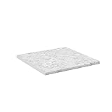 Vicco Küchenarbeitsplatte 'R-Line', Marmor Weiß, 60