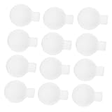 ROMISBABA 100 Stück Hängende Lichterkette Glühbirne Mattierte Lampen für Außen Robuste Lampe für Garten Hochzeit Party Dekoration DIY Lichtzubehö