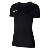 Nike Damen Park Vii T Shirt, Schwarz-weiss, L EU