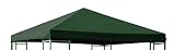 DEGAMO Ersatzdach Dachplane für Pavillon 3x3 Meter, Farbe grün, w