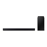 Samsung Soundbar HW-C430/ZF Serie C, 3 Lautsprecher, Subwoofer inklusive, 2.1-Kanal-Audio, Adaptive Sound Lite, Black 2023