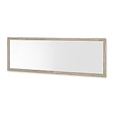 BRÜNN Wandspiegel in Viking Oak Optik - Vielseitig einsetzbarer Spiegel für Flur, Wohn- und Esszimmer - 180 x 60 x 3,5 cm (B/H/T)