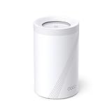 TP-Link Deco BE65 WiFi 7 Mesh WLAN(1 Pack), BE9300 Tri-Band Router und Repeater, 6 GHz, 2.5 Gbit/s Ethernet Port, 9 Gbps WLAN Geschwindigkeit, WPA3, 320 MHz Kanäle, Alexa, HomeS