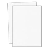 20 Blätt - 350g A4 Kartonpapier Weiß, Dickes Papier zum Druck