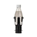 SodaStream 0,5L Kunststoffflasche, Adapter Duo, spülmaschinengeeignet, Schwarz/Weiß, 22,7