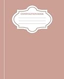 Rosy Brown Composition Book