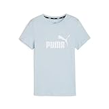 PUMA Mädchen ESS Logo Tee G T-Shirt, Türkis Surf, 176