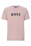 BOSS Herren Shirt Crew-Neck T-Shirt RN, Farbe:Rosa, Artikel:-680 Light Pastel pink, Größe:XL