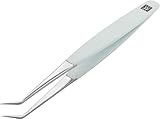 ZWILLING Mitesserentferner Set, 2 Schlaufen und Spitze Pinzette für Saubere Reinigung aus Edelstahl, Premium, M