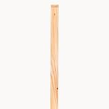 Mega Holz Zaunlatten Paket Sylt 10 Stück aus Lärchenholz 100 cm Höhe Zaun Brett Zaunbrett Gartenzau H