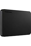 Toshiba 4TB Canvio Basics Portable External Hard Drive, Mechanische Festplatte, USB 3.2. Gen 1, Black (HDTB440EK3AA)