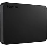 Toshiba 2TB Canvio Basics Portable External Hard Drive, USB 3.2. Gen 1, Black (HDTB420EK3AA), Mechanische Festp