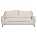 Miliboo Ausziehbares Sofa, skandinavisch, 3-Sitzer, Beige V