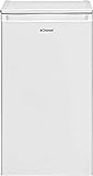 Bomann Vollraumkühlschrank VS 7231.1, Kühlschrank mit 88 Liter Nutzinhalt, Höhe: 83,1 cm/Breite: 44,5 cm, freistehender Standkühlschrank für Küche/Camping/Büro, kleiner Getränkekühlschrank, weiß