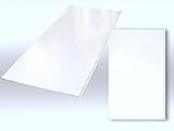 VEK Kunststoffpaneele Musterstücke Designpaneele Dekorpaneele Wandpaneele Deckenpaneele Wandverkleidung Duschpaneele Feuchtraum (Musterstück/Qualitätsmuster Weiß Glanz x0,25m)