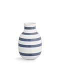 Kähler Design - Omaggio Vase stahlblau, H 12,5