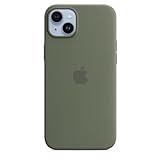 Apple iPhone 14 Plus Silikon Case mit MagSafe - Oliv ​​​​​​​