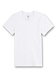 Sanetta Mädchen-T-Shirt weiß | Hochwertiges und nachhaltiges Unterhemd für Mädchen aus 100% Bio-Baumwolle. Unterhemd mit kurzem Ärmel | Unterwäsche für M