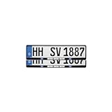 HSV Nummernschildhalter Nur der HSV 2er Set Kennzeichenhalter Hamburger SV