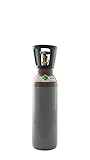 Gase Partner Helium 4.6 5 Liter Flasche/NEUE Gasflasche (Eigentumsflasche), gefüllt mit Helium 4.6 (Reinheit 99,996%) / 10 Jahre TÜV ab Herstelldatum/EU Zulassung - Globalimp