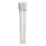 ASPECTEK Replacement UV Lamp Bulb for Bug Zapper Indoor and Outdoor, H-Shaped Twin Tube Light Bulbs,Compatible with Mosquito Lamps for Home with 4 Pin(Inline)-2G11 B