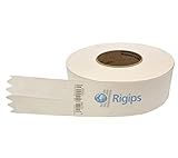Rigips® Papier Fugendeckstreifen [52mm x 23m Rolle] Papier-Bewehrungsstreifen Reißfest | Fugenband für Gipskartonplatten im Trockenb